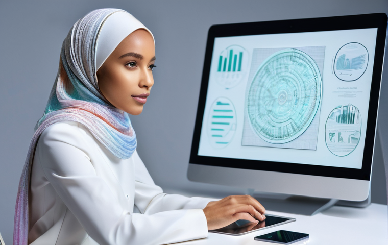 소셜 미디어에서의 바이럴 확산 패턴 - **Prompt 1: The Warmth of Human Connection in a Modern Arabic Setting**
    A wide shot of a multi-g...