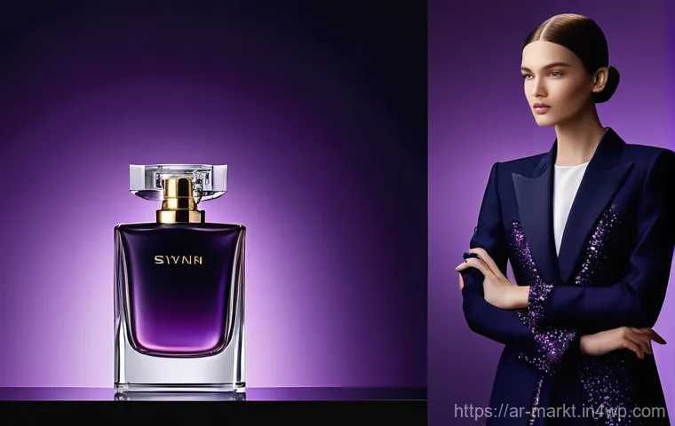 바이럴 캠페인에서의 색상 심리 활용 - **Prompt:** A dynamic split-screen image illustrating the contrasting effects of color psychology in...