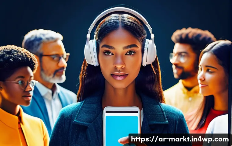 바이럴 마케팅에서의 피드백 루프 활용 - **Prompt:** A vibrant and diverse group of individuals, representing a global online audience, gathe...